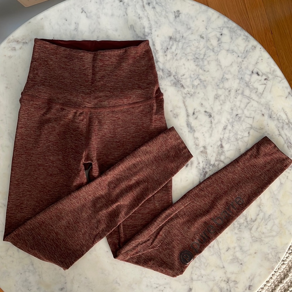 Beyond Yoga Pure Barre branded leggings